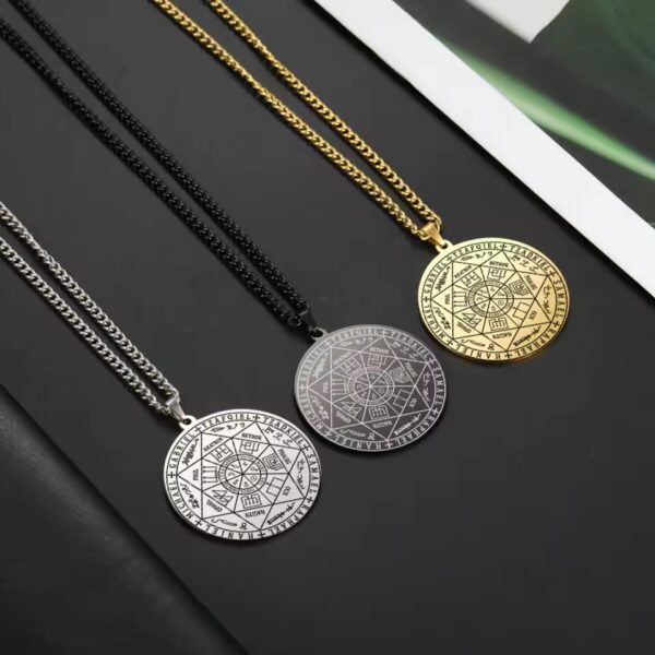 Collana con Set di Arcangeli Amuleto portafortuna - immagine 4
